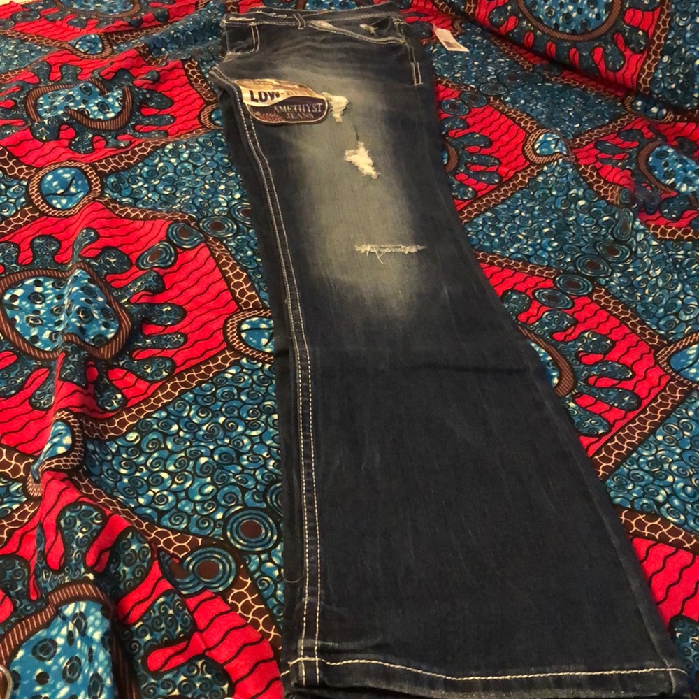 Boot Cut Low Rise Jeans